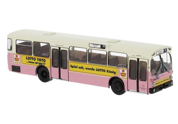 Brekina 50834 Spur HO MB O305 Schnellbus "Lottokönig" der HHA