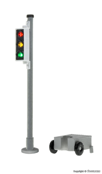 Viessmann 5099 Spur HO Baustellen- /Verkehrsampel, 2 Stück
