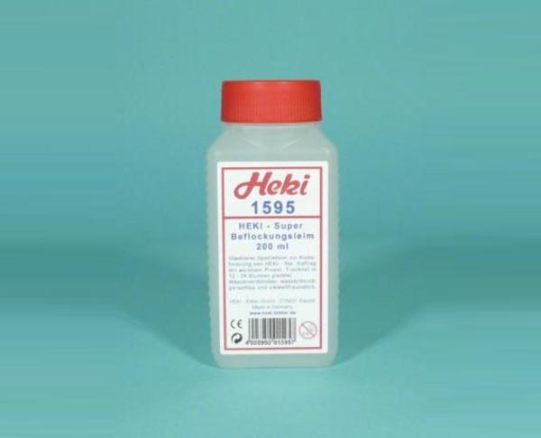 Heki 1595  - Super Beflockungsleim, 200ml