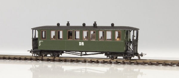 PMT 52482 - Spur HOe Personenwagen mit Flachdach und Blechverkleidung, Rügen, Ep.III