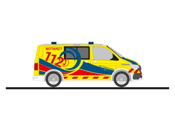 Rietze 53960 - Spur HO Volkswagen T6.1 Notarzt Rettungsdienst Cuxland