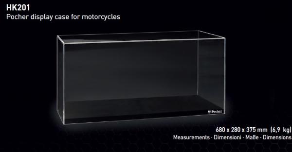 POCHER HK201 - Vitrine 680x280x375 mm für Ducati Motorrad