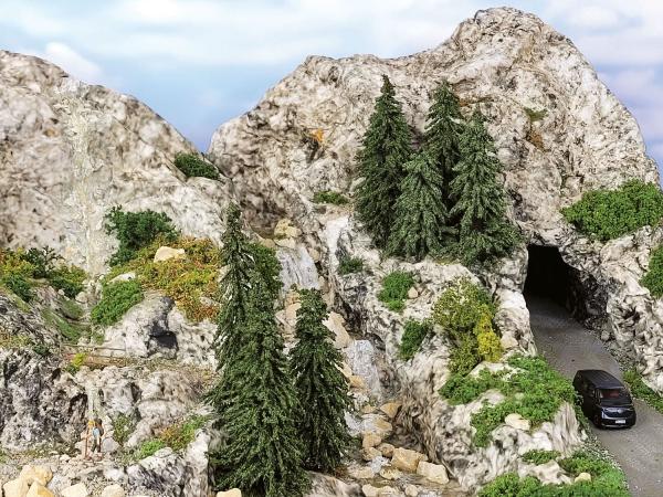 Heki 21803 - Wetterfichten 10 Stück 7-11 cm