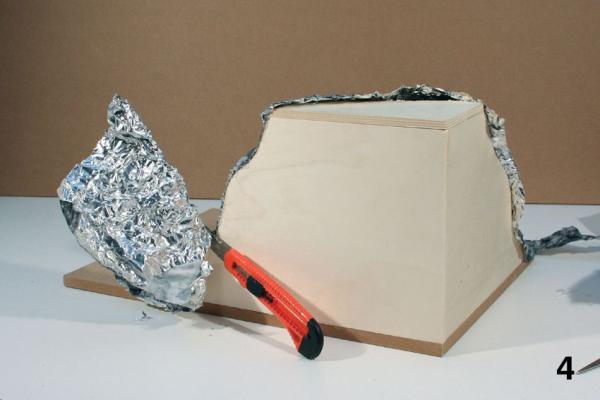 Heki 3517 - Knitterfelsfolie Buntsandstein 60x40 cm