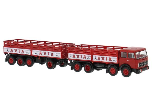 Brekina 58544 - Spur HO Fiat 691 Millepiedi "Avia"