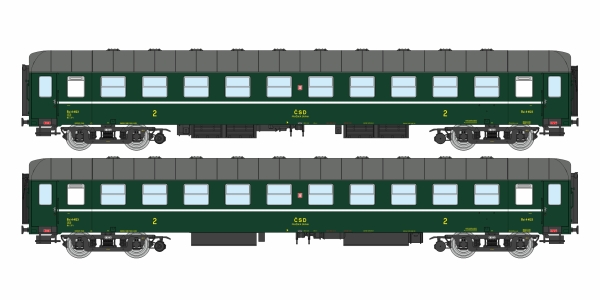 Igra Modell 97110061 - Spur HO Personenwagen Bai Praha, CSD
