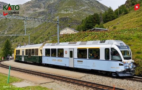 Kato/Lemke 10-2221 Spur N RhB Triebzug Abe 8/12 Allegra 3-tlg Ep.VI