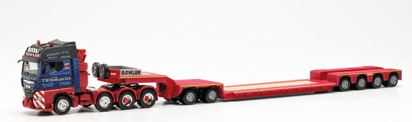 Herpa 315814 - MAN TGX GX Schwerlast-Sattelzug "Bowler"  GB