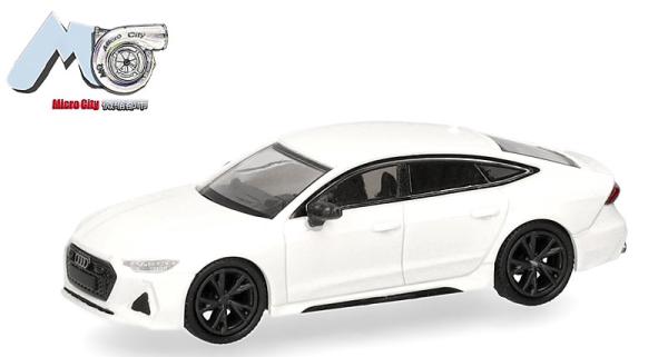 Herpa 87MC000097 - Spur HO Audi RS7, weiß