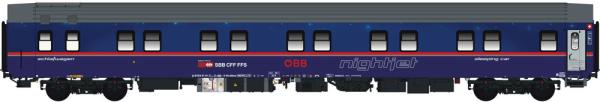 LS Models 49000-1 - Spur H0 Schlafwagen WLABmz (WLAB32s) der ÖBB/NJ, Ep.VI, DC