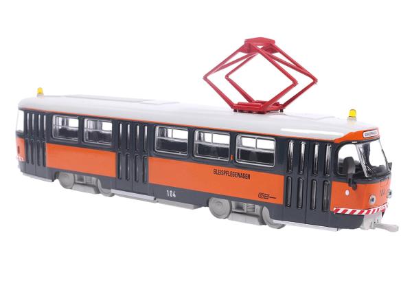 Brekina 64504 - Spur H0 Tatra T3/T4, Gera, 1970