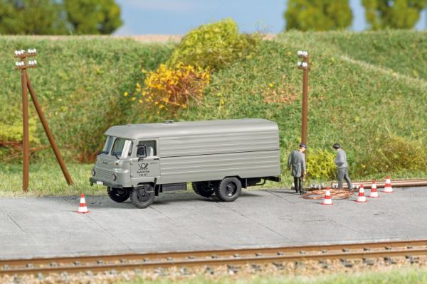 Auhagen 66054 - Spur TT Robur LD 3000 Kastenwagen Post