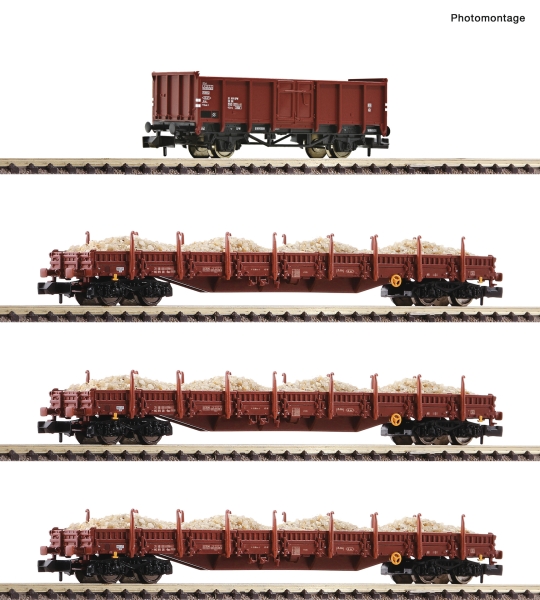 Fleischmann 6660013 - 4-tlg. Set: Abraumzug, DR