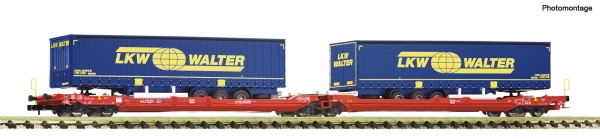 Fleischmann 6660050 - Spur N Doppeltaschen-Gelenkwagen T3000e, DB AG
