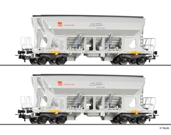 Tillig 70086 - Spur HO 2er Set Güterwagen Faccns der HVLE