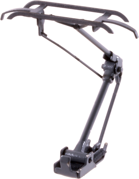 Sommerfeldt 707 - Spur HO Einholmstromabnehmer (Paar)