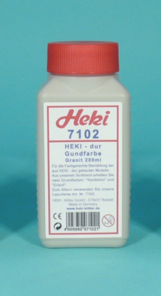 HEKI 7102 - HEKI dur Farbe Granit, 200 ml
