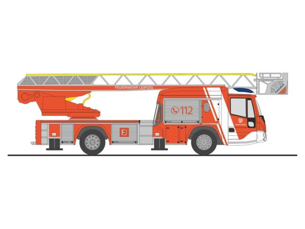 Rietze 71128 Spur HO Magirus DLK n.B. BF Leipzig