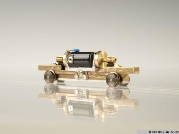 PMT 72509 - Spur HOe  Fahrwerk mit Messingrahmen Achsstand 52,0 mm