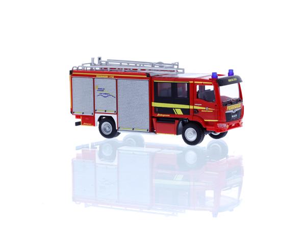 Rietze 72969 - Spur HO Schlingmann Varus MAN HLF FW Heimbach