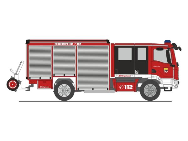 Rietze 72970 - Spur HO Schlingmann Varus MAN HLF FW Ledgen