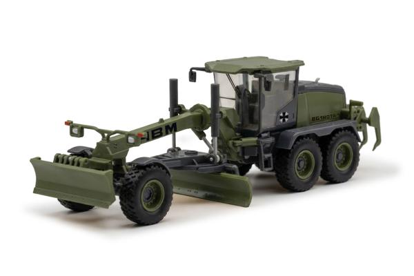 Herpa 747400 Spur HO HBM-Nobas Grader BG 180 TA-7, olivgrün (matt)
