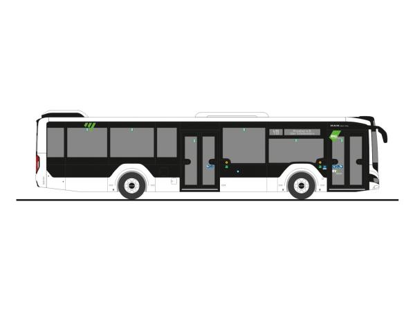 Rietze 75413 - Spur HO MAN Lion´s City 12´18 Regionalverkehr Erzgebirge