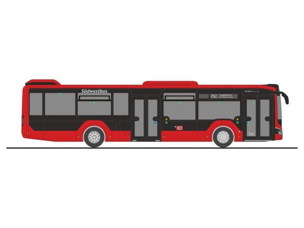 Rietze 75424 Spur HO MAN Lion´s City 12´18 Südwestbus