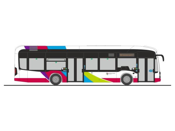 Rietze 75618 Spur HO Mercedes-Benz eCitaro Salzburg Verkehr (AT)