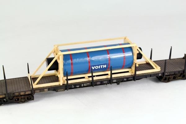 Ladegüter Bauer H01189 - Spur HO Trockenzylinder für Papierfabrik