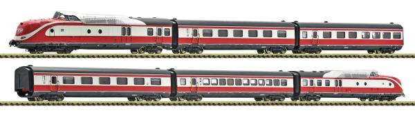 Fleischmann 7760010 - Spur N 6-tlg. Set: Dieseltriebzug VT 601 „Max Liebermann“, DR