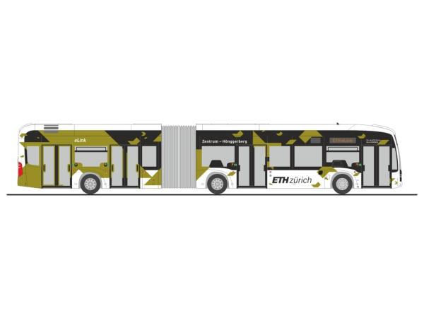 Rietze 77648 Spur HO Mercedes-Benz eCitaro G ETH Zürich (CH)