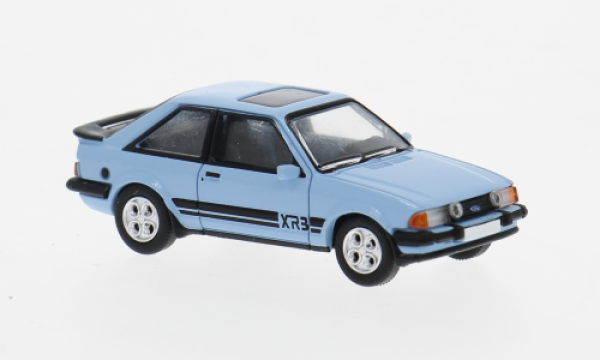 PCX870791 - Spur H0 Ford Escort MK III XR3i, hellblau  1982