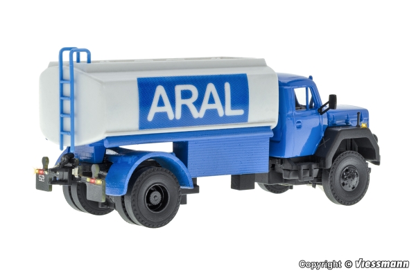 Viessmann 8132 - Spur H0 MAGIRUS DEUTZ 2-achs Tankfahrzeug ARAL, Basis, Funktionsmodell
