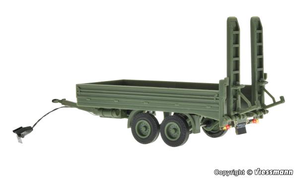 Viessmann 8220 - Spur H0 Tandem Tieflader, Militär, Funktionsmodell