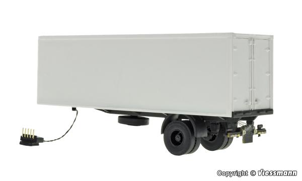 Viessmann8238 Spur HO 3-achs Koffersattelauflieger, Funktionsmodell