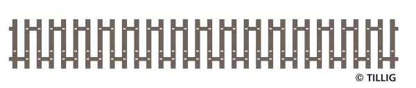 Tillig 83192 - Spur TT Flex-Schwellenband Zwangsgleis (einseitig) 166mm