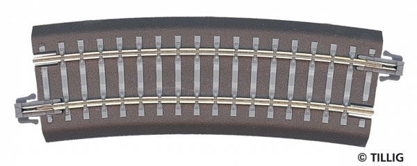 Tillig 83707 - Spur TT Geb. Bettungsgleis BR11, R310, 30'