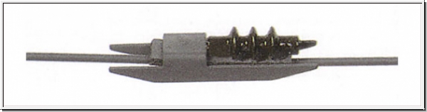 Sommerfeldt N 406 - Fahrdraht-Trenner, 5 Stück