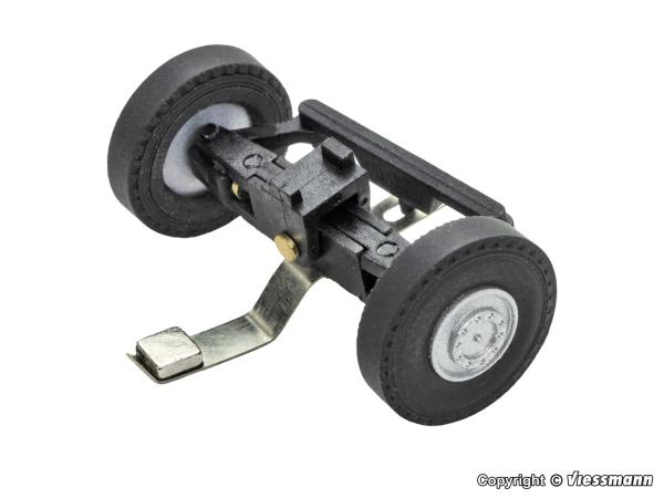 Viessmann 8417 - Spur H0 Vorderachse komplett, Achsabstand 45 – 55 mm