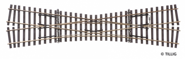 Tillig 85395 - Spur HO Doppelkreuzungsweiche