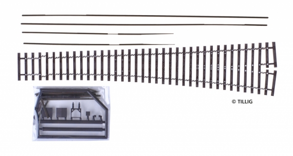 Tillig 85451 - Spur HO Bausatz Flexsteg-Weiche