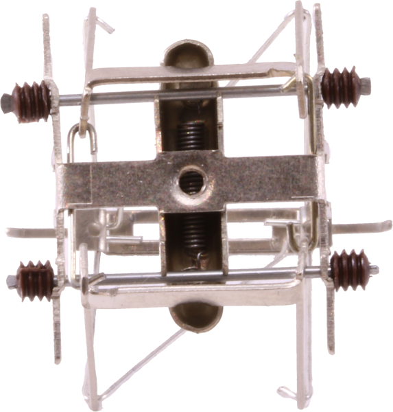 Sommerfeldt 854 - Spur HO Scherenstromabnehmer (Paar)