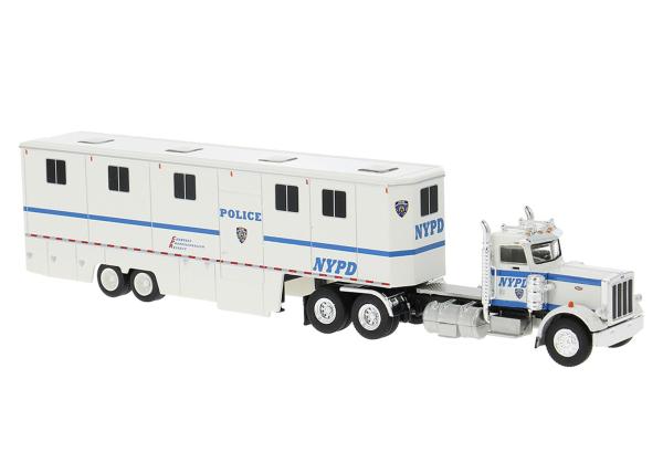 Brekina 85724 - Spur HO Peterbilt 359 Ko-SZ,  NYPD
