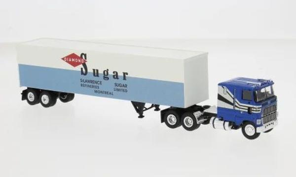 Brekina 85862 - Spur HO Ford CLT 9000 Sattelzug "Diamond Sugar"