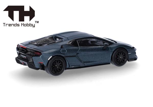 Herpa 864TH000009 -1:64 Lamborghini Temerario, mattes Blau