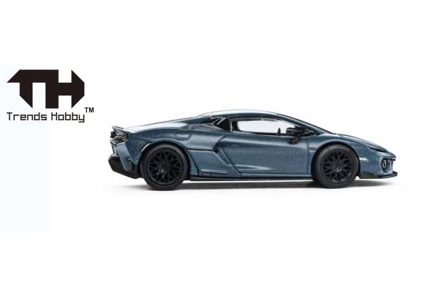 Herpa 864TH000009 -1:64 Lamborghini Temerario, mattes Blau