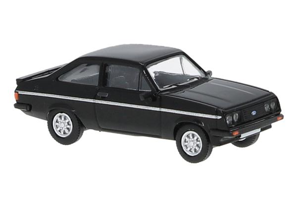 PCX 870723 - Spur HO Ford Escort MK II R schwarz