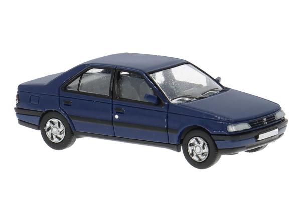 PCX 870747 - Spur HO Peugeot 405 dunkelblau