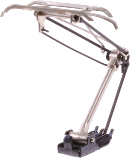 Sommerfeldt 876 - Spur HO  Einholmstromabnehmer (Paar)